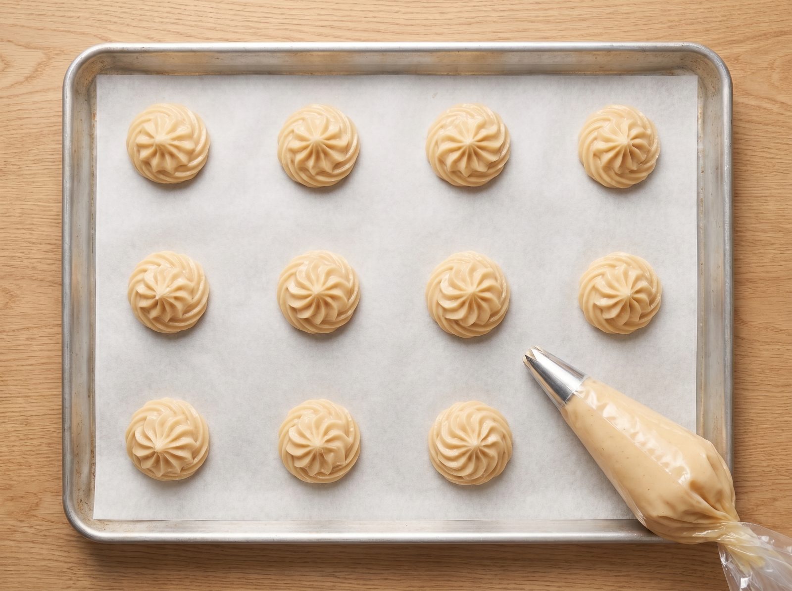 Raspberry Cream Puffs — step 6