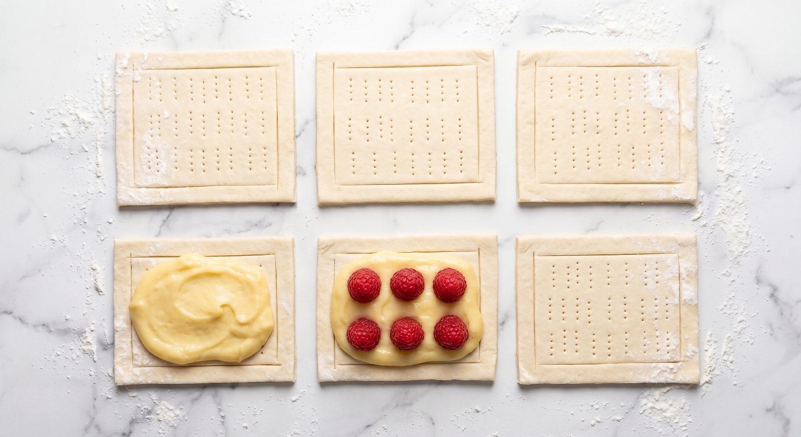 Raspberry Puff Pastry Tarts — step 10