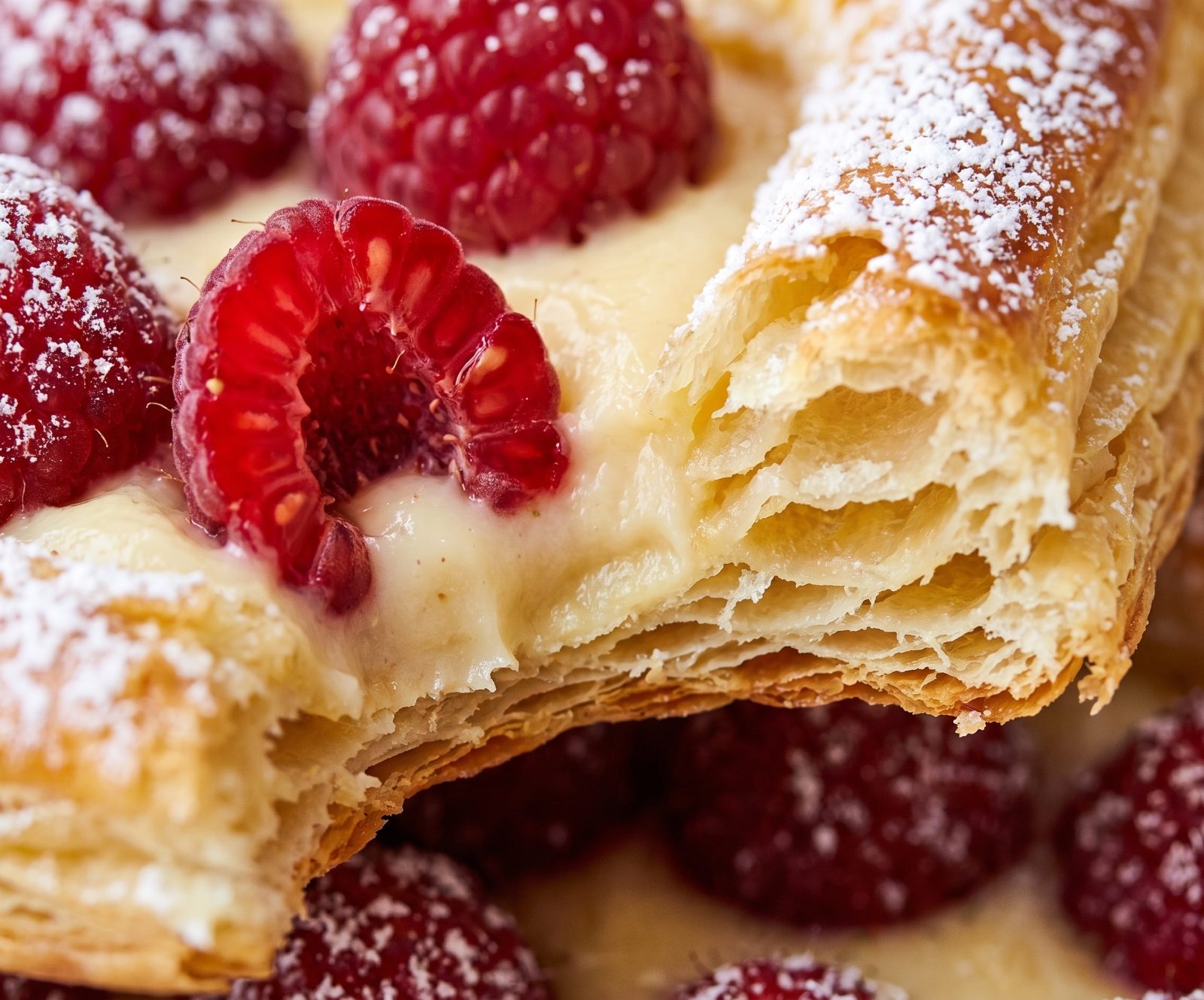Raspberry Puff Pastry Tarts — step 14