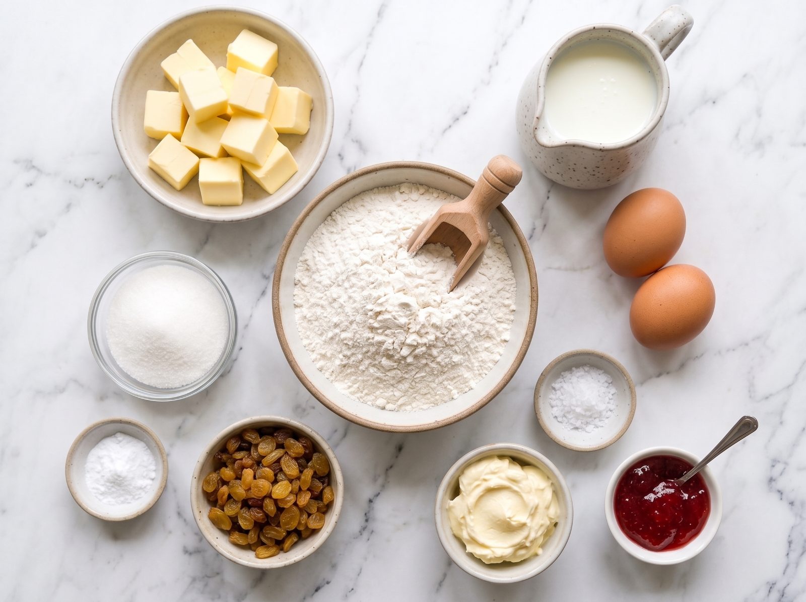 Royal English Scones (Buckingham Palace Recipe) ingredients