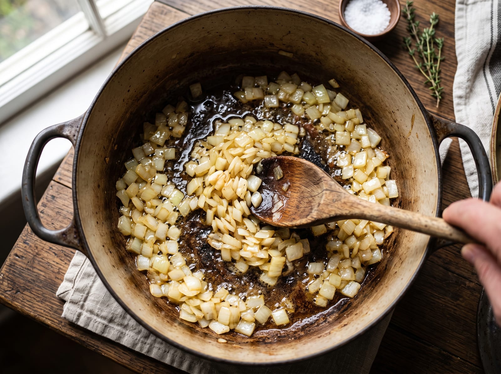 Fiery Coconut Beef Curry | Creamy Spicy Beef Curry with Rice & Garlic Naan — step 3