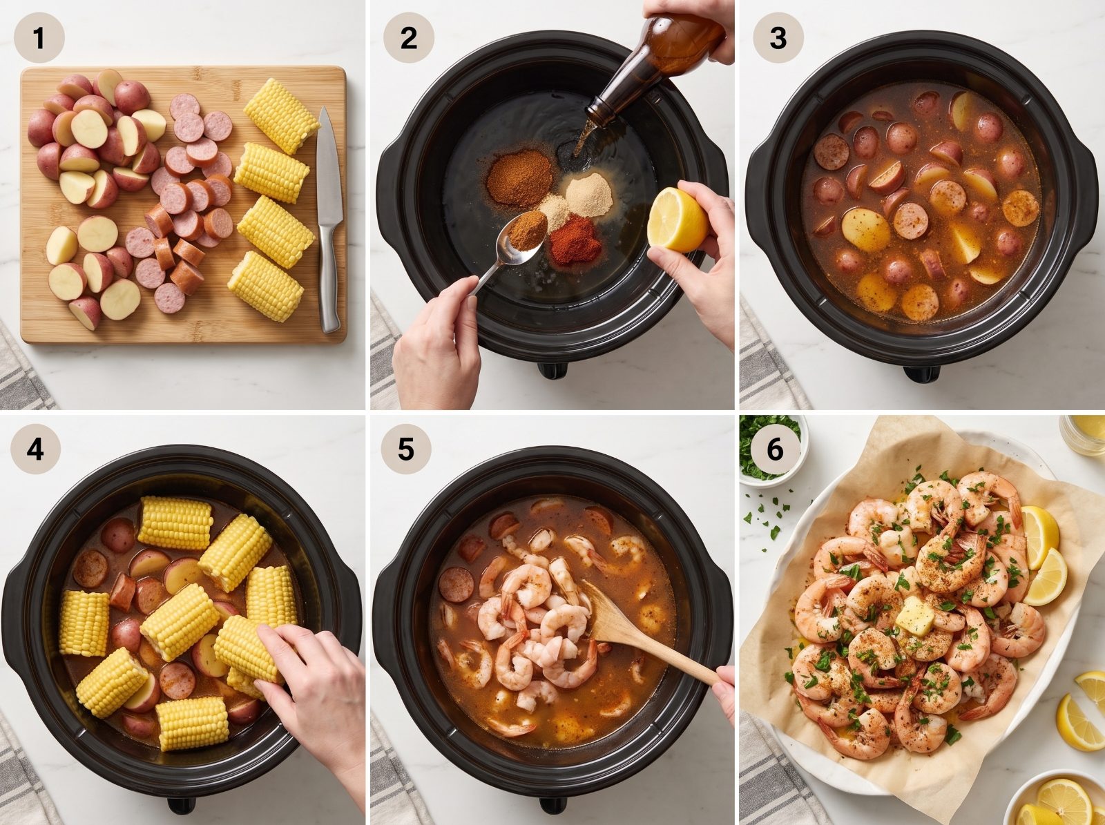 Slow Cooker Shrimp Boil — step 3