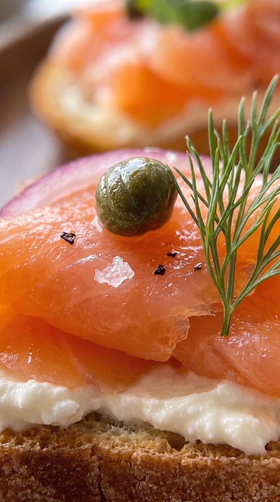 Smoked Salmon Crostini