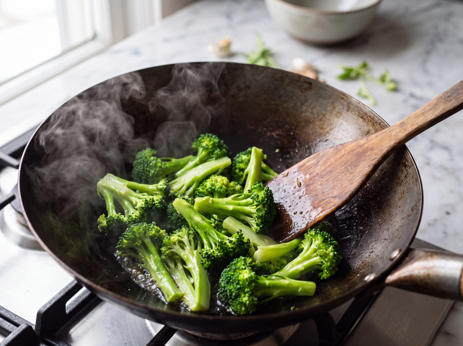 Spicy Szechuan Shrimp and Broccoli — step 3