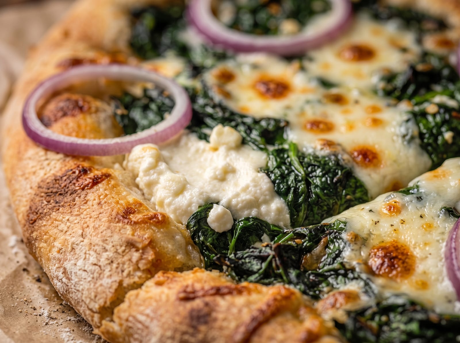 Spinach Ricotta Pizza — step 4