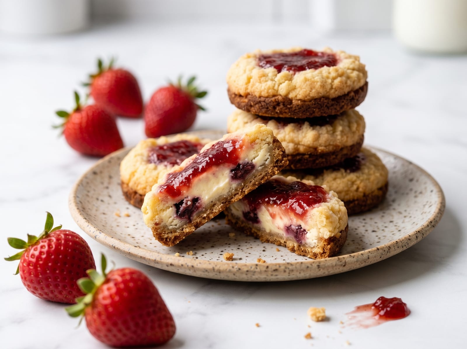 Strawberry Cheesecake Cookies — step 3
