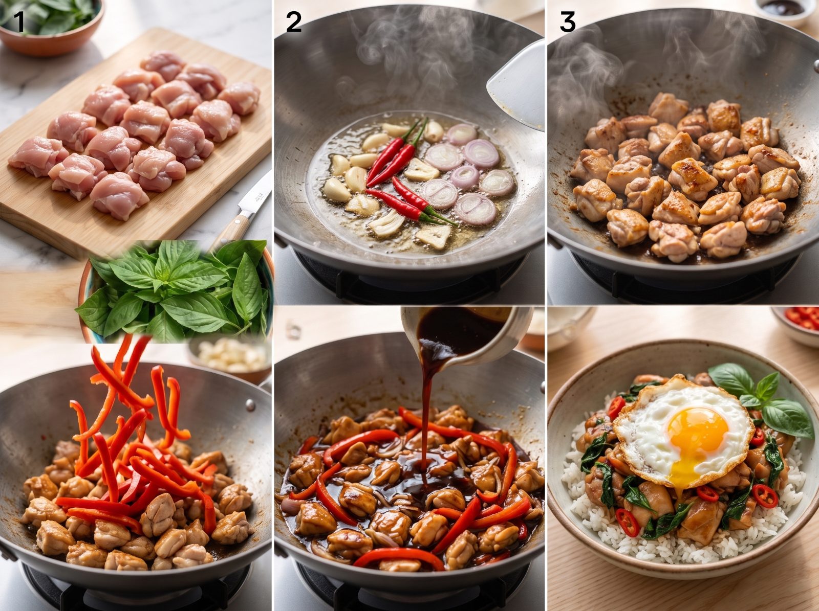 Thai Basil Chicken — step 5
