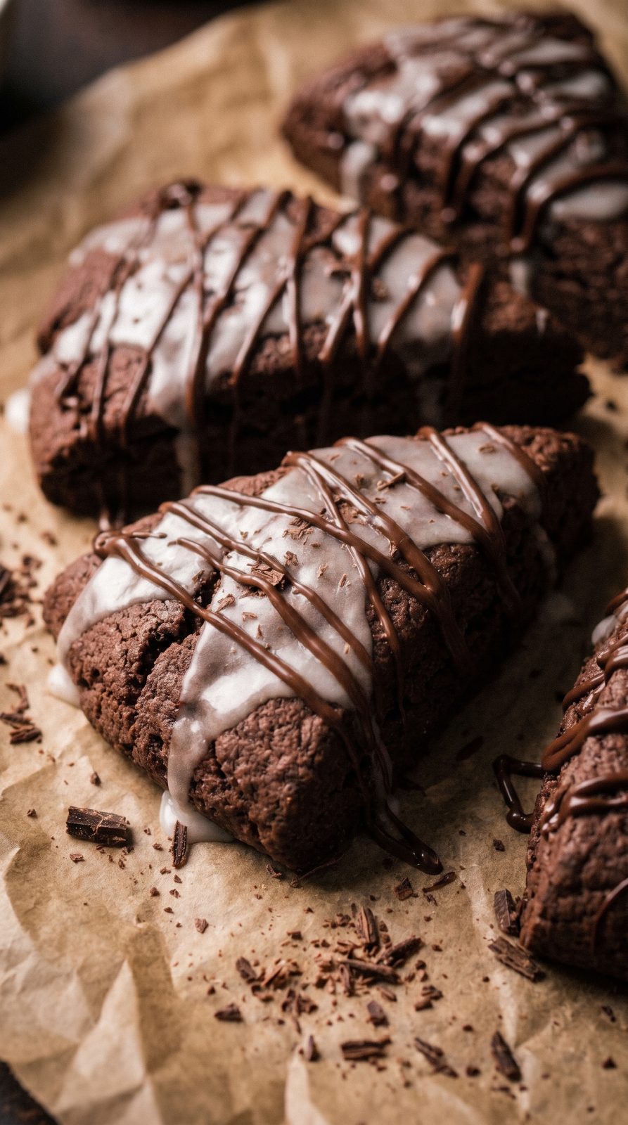 Triple Chocolate Scones