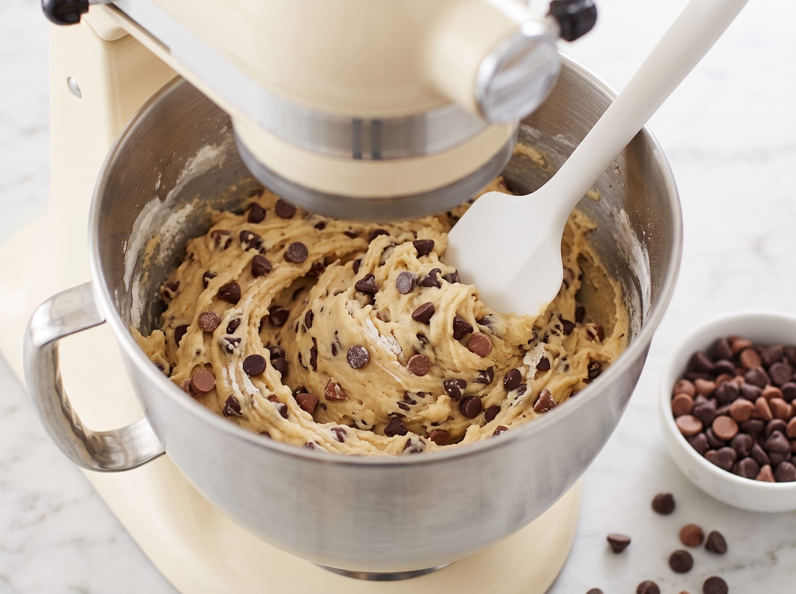 Two-Chip Chocolate Chip Cookies — step 5