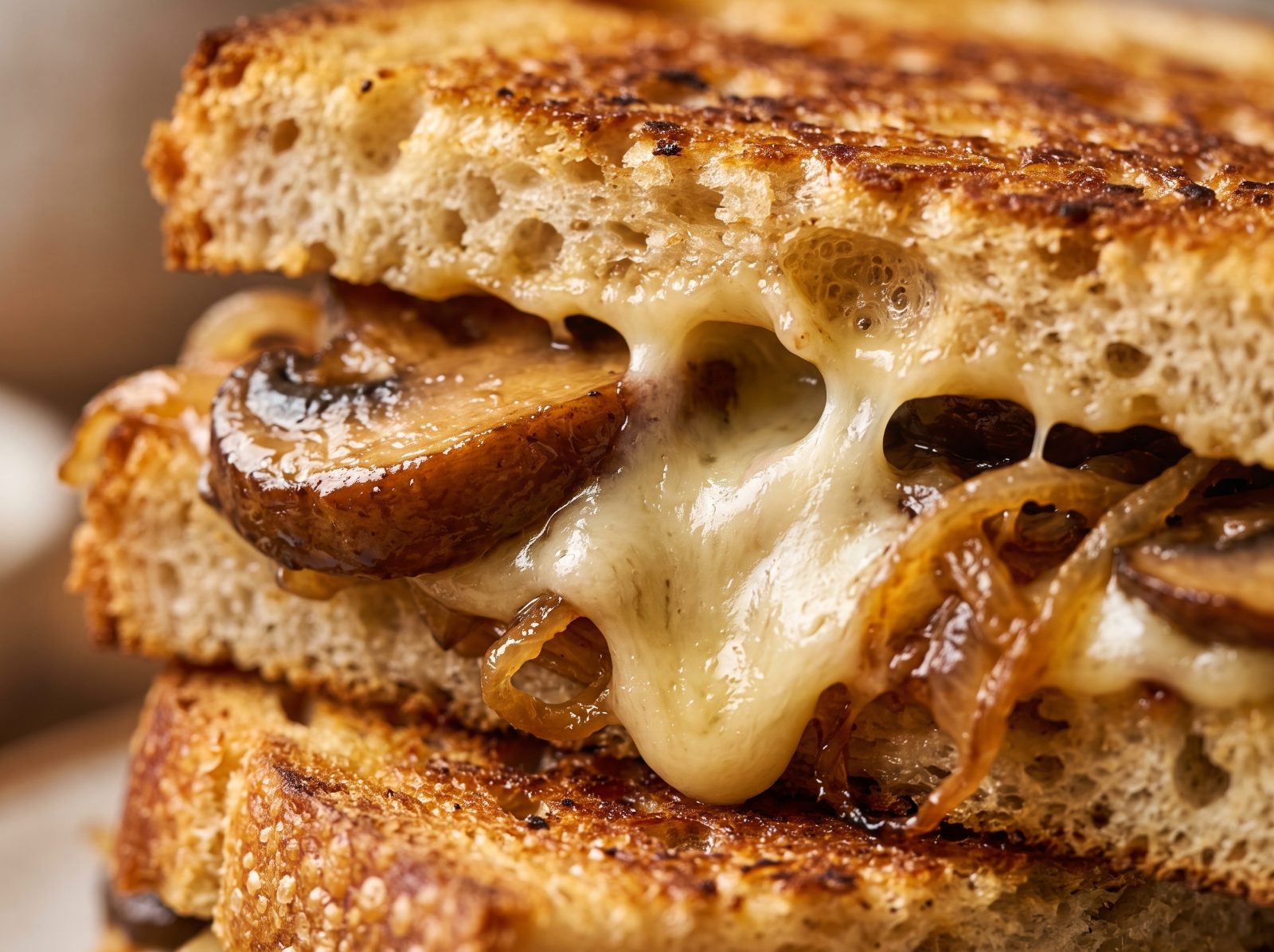 Ultimate Swiss Mushroom Melt Sandwich — step 6