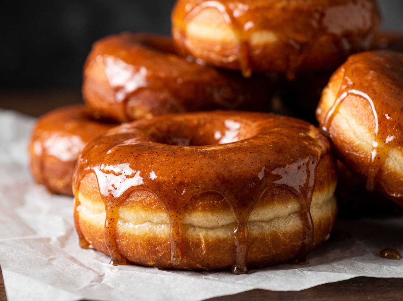 Classic Vanilla Bean Glazed Donuts — step 10
