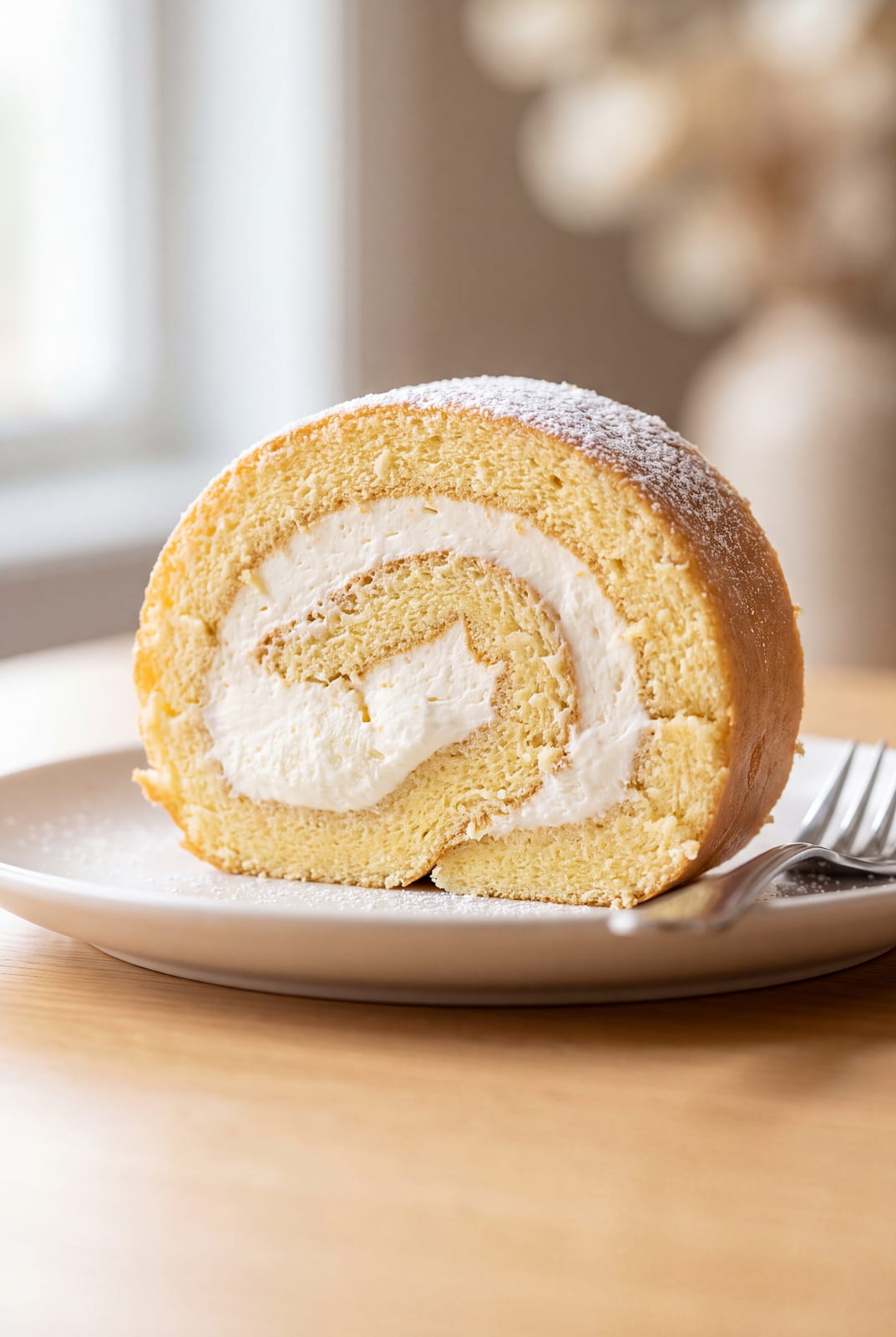 Vanilla Swiss Roll Cake — step 8