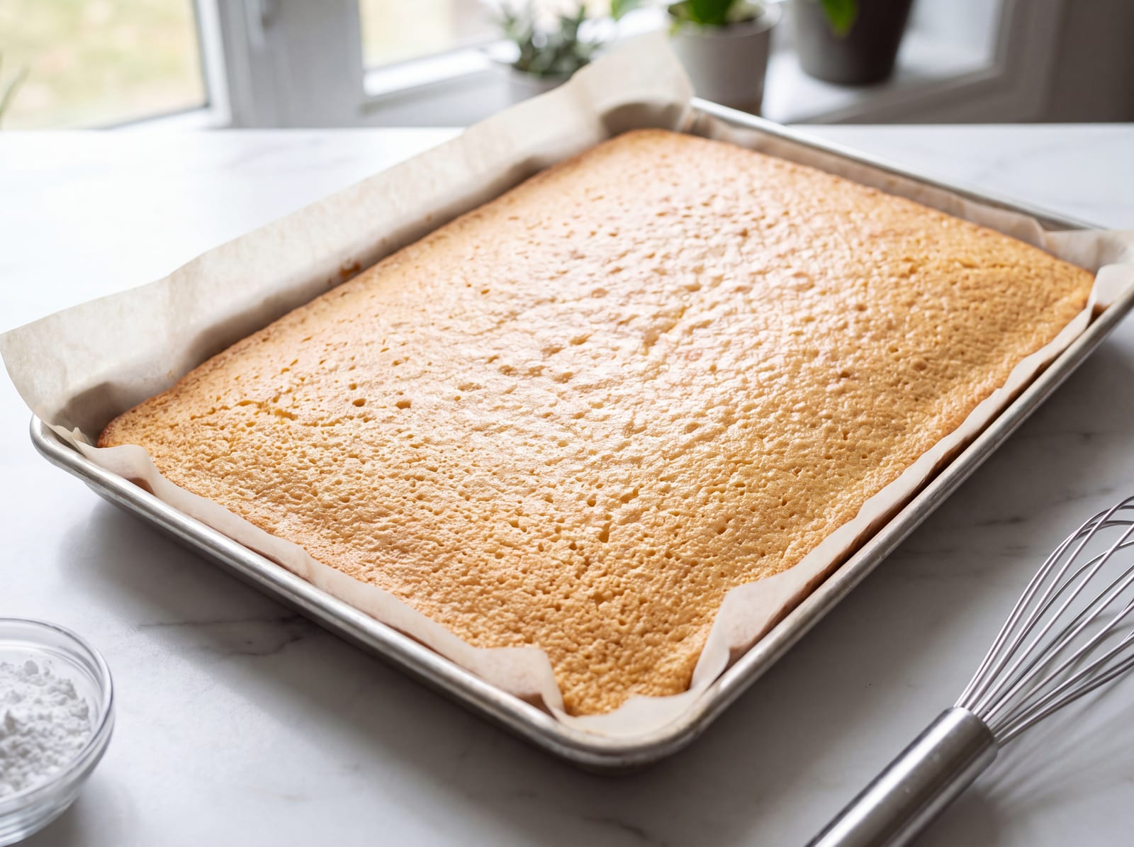 Vanilla Swiss Roll Cake — step 5