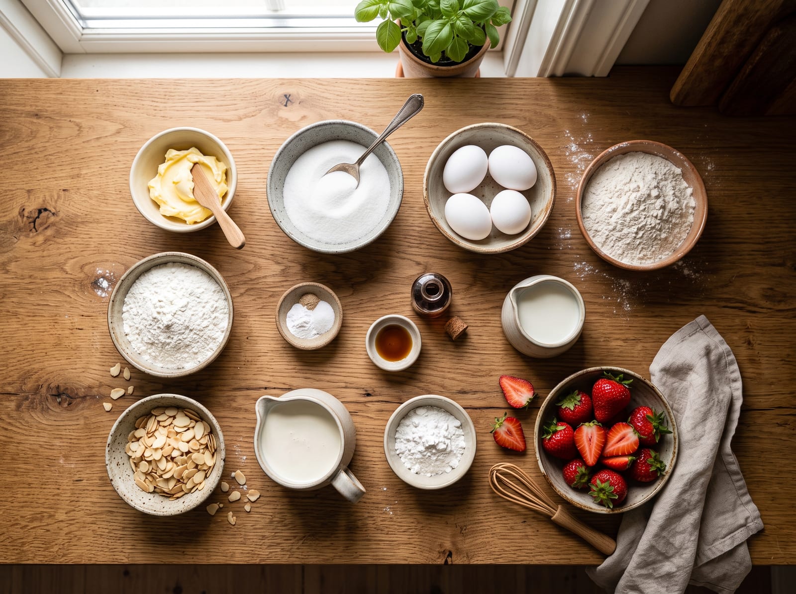 Verdens Beste Cake | Norwegian World's Best Cake with Vanilla Cream ingredients